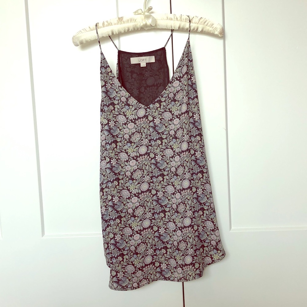 Loft Floral Tank